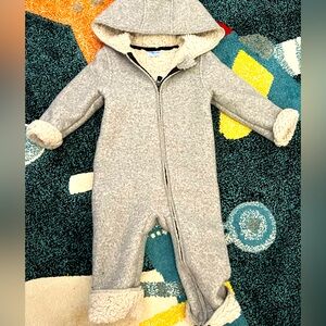 Winter One piece. Amazing quality and very warm.